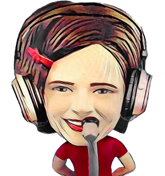 Michelle Falanga Voice Talent Caricature
